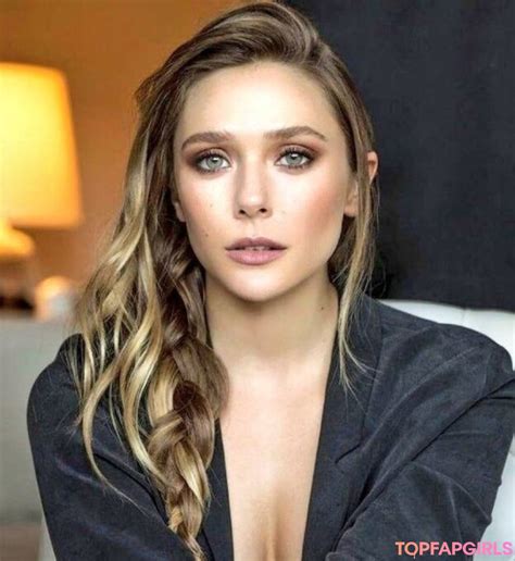 elizabeth olsen tette|ELIZABETH OLSEN Nude